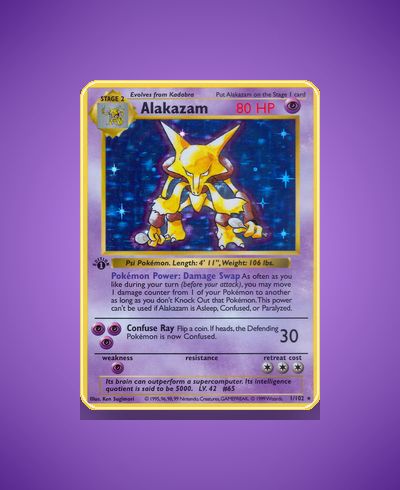Collector’s Guide: Alakazam (Base Set #1)