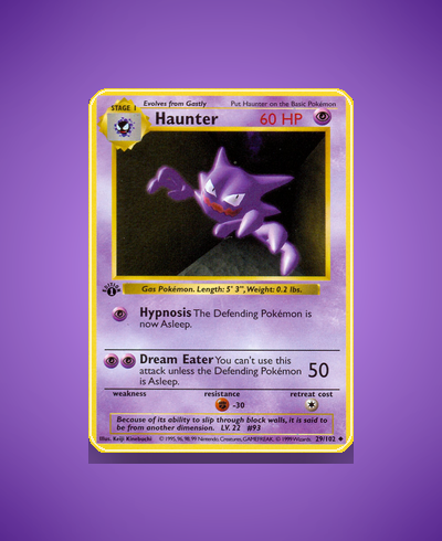 Collector’s Guide: Haunter (Base Set #29)