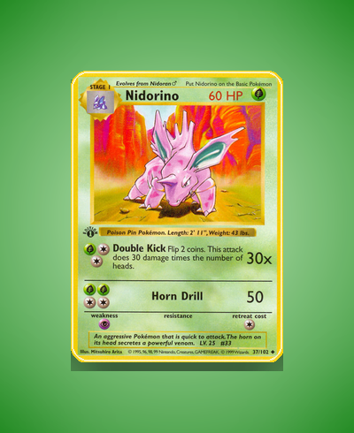 Collector’s Guide: Nidorino (Base Set #37)