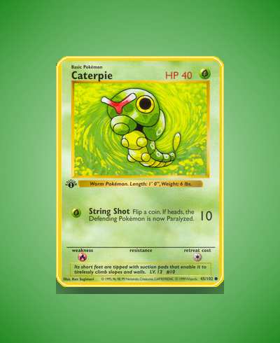 Collector’s Guide: Caterpie (Base Set #45)