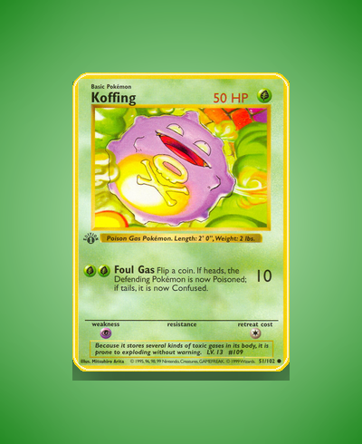 Collector’s Guide: Koffing (Base Set #51)
