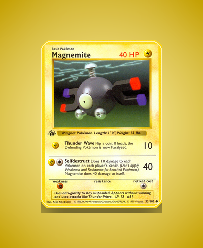Collector’s Guide: Magnemite (Base Set #53)