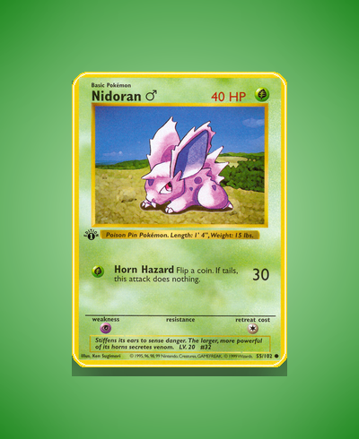 Collector’s Guide: Nidoran ♂ (Base Set #55)