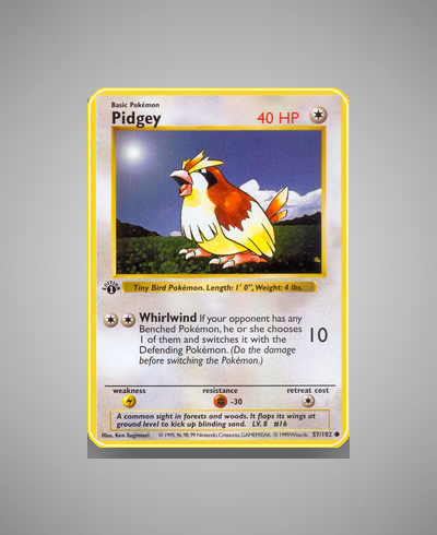 Collector’s Guide: Pidgey (Base Set #57)
