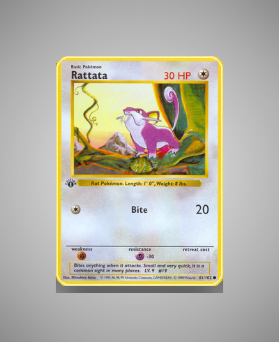 Collector’s Guide: Rattata (Base Set #61)