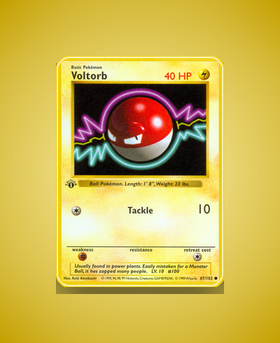Collector’s Guide: Voltorb (Base Set #67)