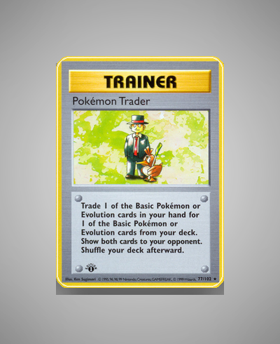 Collector’s Guide: Pokémon Trader (Base Set #77)