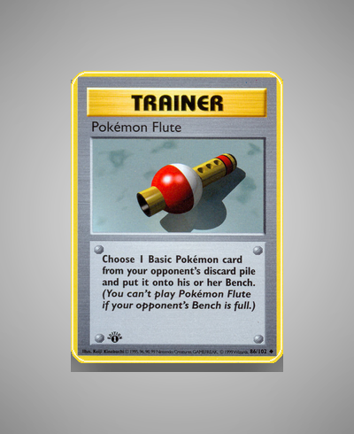 Collector’s Guide: Pokémon Flute (Base Set #86)