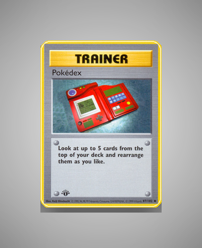 Collector’s Guide: Pokédex (Base Set #87)