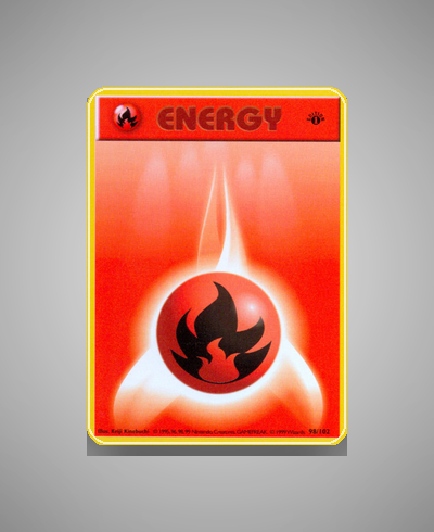 Collector’s Guide: Fire Energy (Base Set #98)