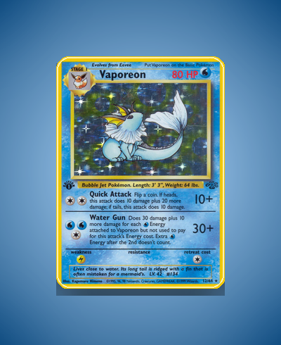 Collector’s Guide: Vaporeon (Jungle #12)
