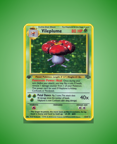 Collector’s Guide: Vileplume (Jungle #15)
