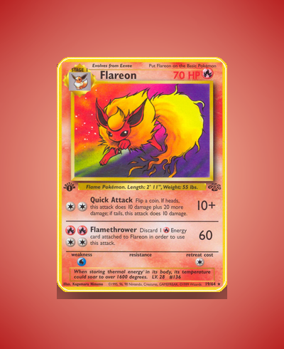 Collector’s Guide: Flareon (Jungle #19)