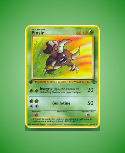 Collector’s Guide: Pinsir (Jungle #25)