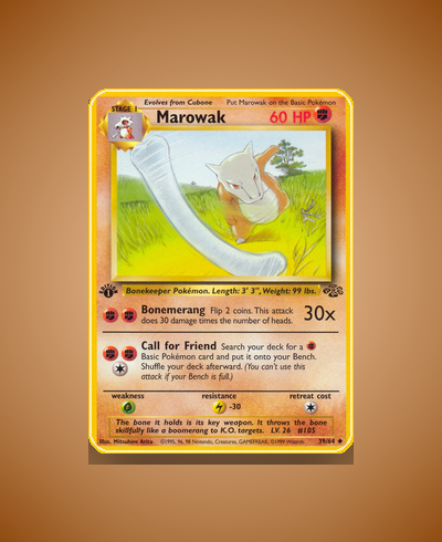 Collector’s Guide: Marowak (Jungle #39)
