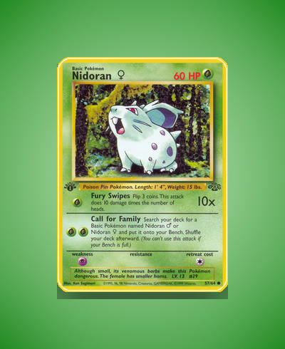 Collector’s Guide: Nidoran ♀ (Jungle #57)