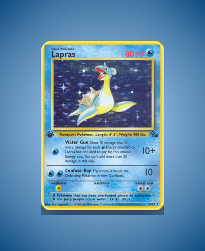 Collector’s Guide: Lapras (Fossil #10)