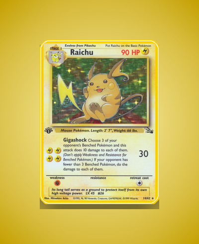 Collector’s Guide: Raichu (Fossil #14)