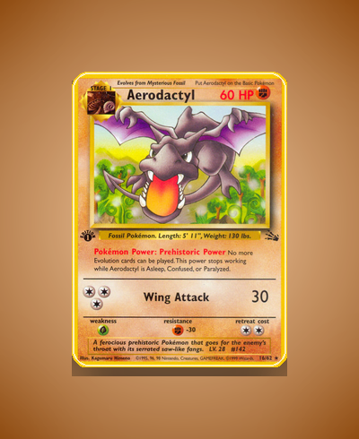 Collector’s Guide: Aerodactyl (Fossil #16)