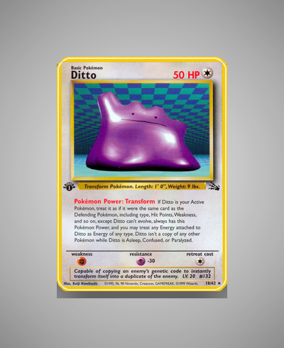 Collector’s Guide: Ditto (Fossil #18)