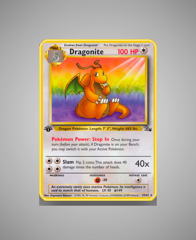 Collector’s Guide: Dragonite (Fossil #19)