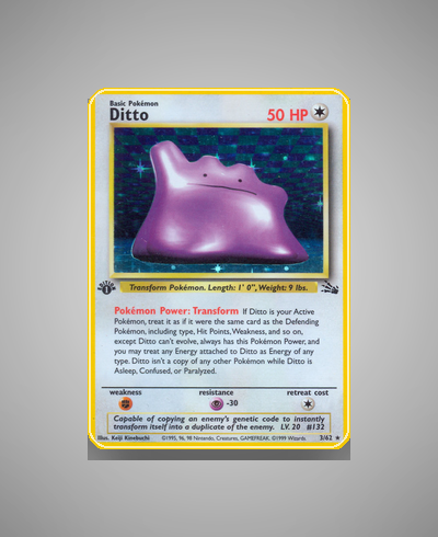Collector’s Guide: Ditto (Fossil #3)