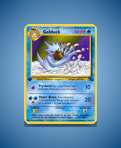 Collector’s Guide: Golduck (Fossil #35)