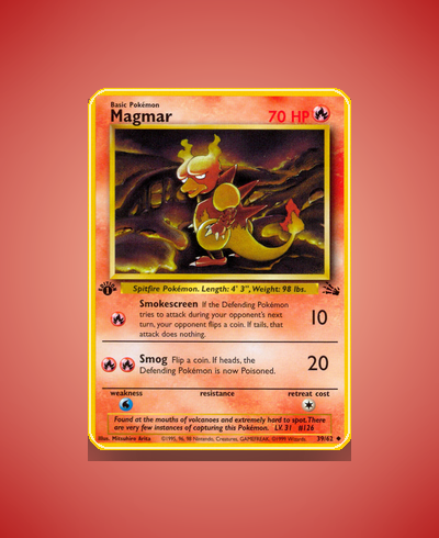Collector’s Guide: Magmar (Fossil #39)