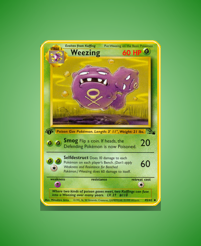 Collector’s Guide: Weezing (Fossil #45)