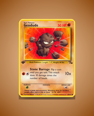 Collector’s Guide: Geodude (Fossil #47)