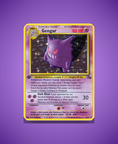 Collector’s Guide: Gengar (Fossil #5)