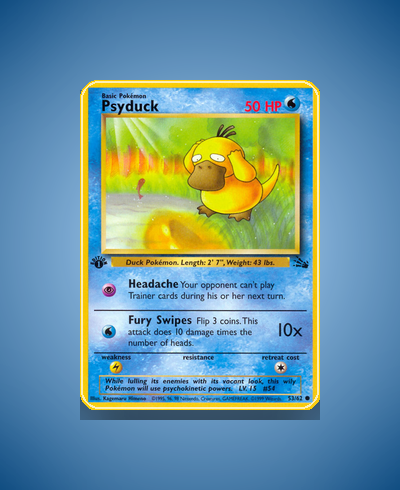 Collector’s Guide: Psyduck (Fossil #53)