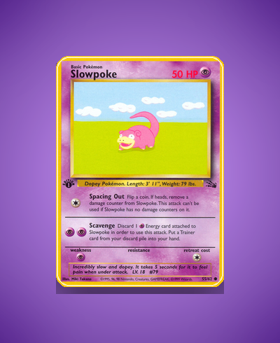 Collector’s Guide: Slowpoke (Fossil #55)