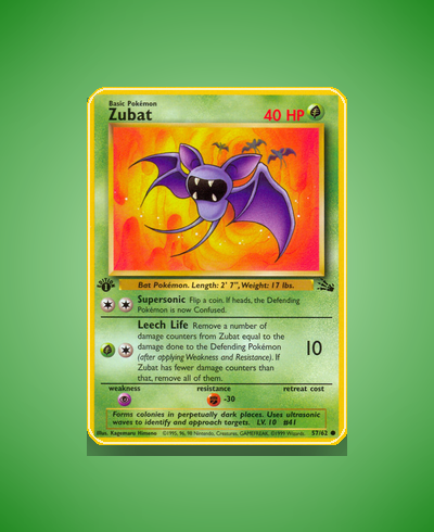 Collector’s Guide: Zubat (Fossil #57)