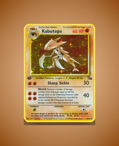 Collector’s Guide: Kabutops (Fossil #9)