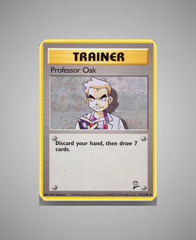 Collector’s Guide: Professor Oak (Base Set 2 #116)
