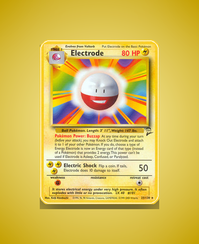 Collector’s Guide: Electrode (Base Set 2 #25)