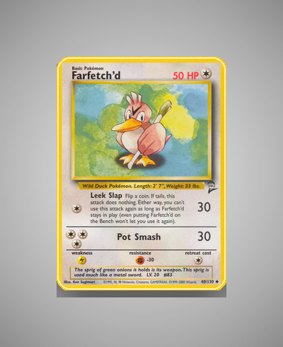Collector’s Guide: Farfetch’d (Base Set 2 #40)