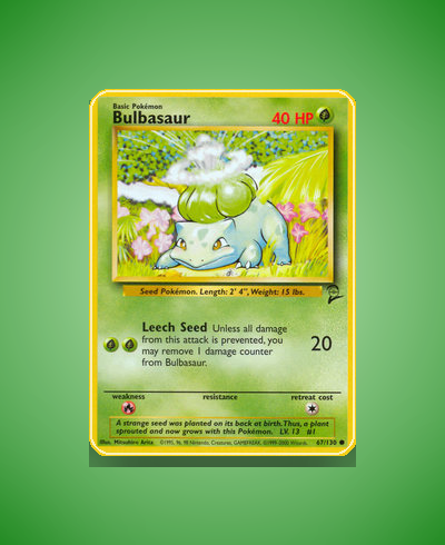Collector’s Guide: Bulbasaur (Base Set 2 #67)