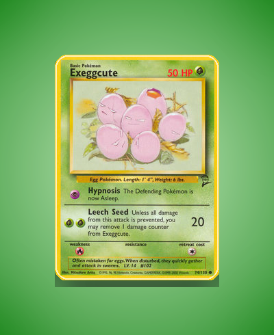 Collector’s Guide: Exeggcute (Base Set 2 #74)