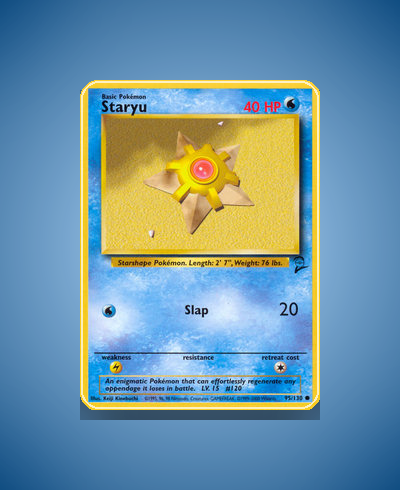 Collector’s Guide: Staryu (Base Set 2 #95)