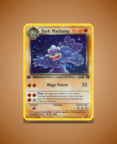 Collector’s Guide: Dark Machamp (Team Rocket #10)