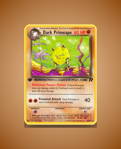 Collector’s Guide: Dark Primeape (Team Rocket #43)