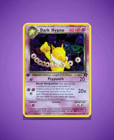 Collector’s Guide: Dark Hypno (Team Rocket #9)