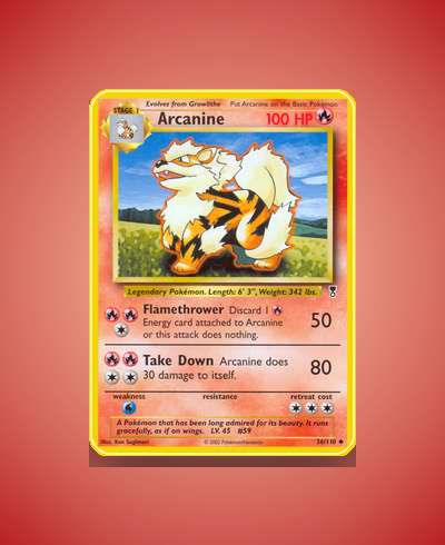 Collector’s Guide: Arcanine (Legendary Collection #36)