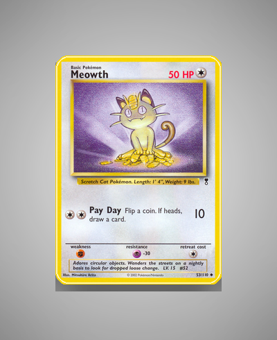 Collector’s Guide: Meowth (Legendary Collection #53)