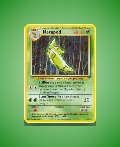 Collector’s Guide: Metapod (Legendary Collection #54)
