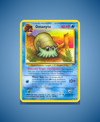 Collector’s Guide: Omanyte (Legendary Collection #57)