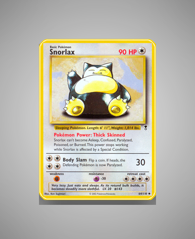 Collector’s Guide: Snorlax (Legendary Collection #64)