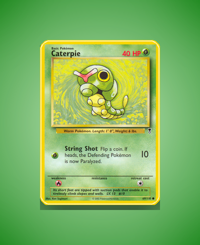 Collector’s Guide: Caterpie (Legendary Collection #69)